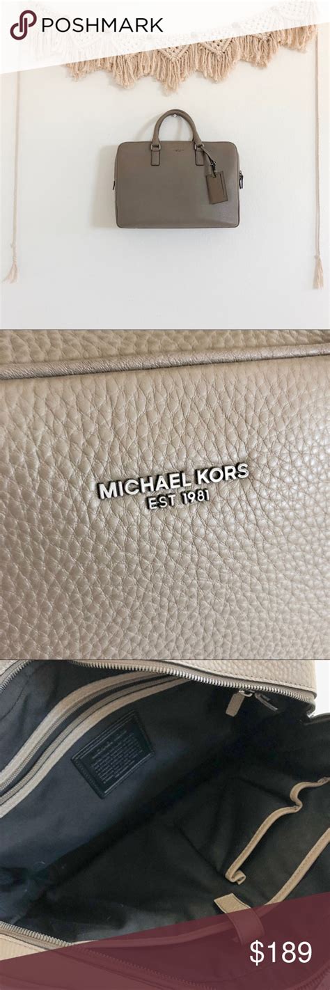 michael kors bryant briefcase|Michael Kors briefcase laptop.